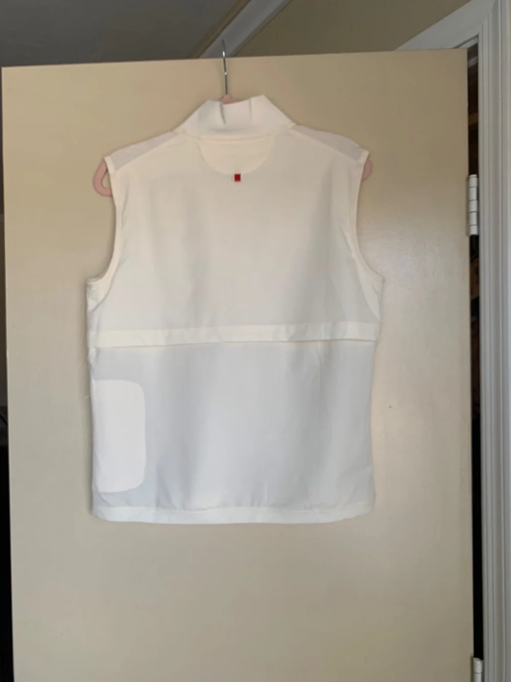 Tracksmith Ivory Beige 1/2 Zip Vest Harbor Shell Top Sz.S Running Athletic Shirt - Picture 13 of 16